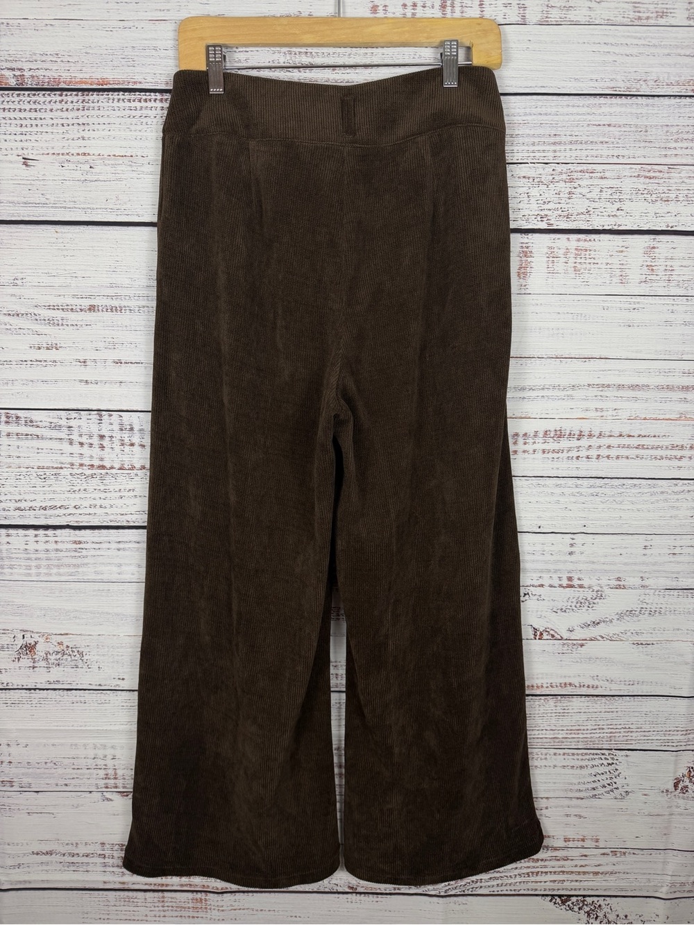 NWOT Cider Brown Corduroy Wide-Leg Pants – Size M - Picture 6 of 7
